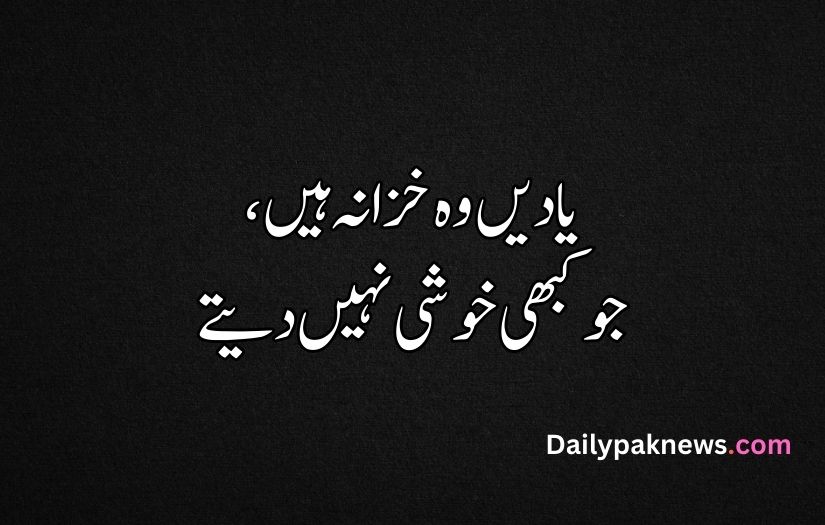 Sad Quotes in Urdu One Line
